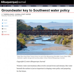 Albuquerque Journal Article